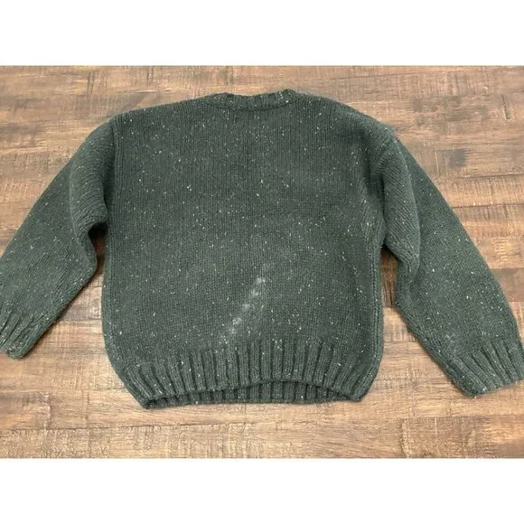 Vintage Kitestrings Wool Blend Sweater Hiking Boots Boys Size 4 - Picture 8 of 9